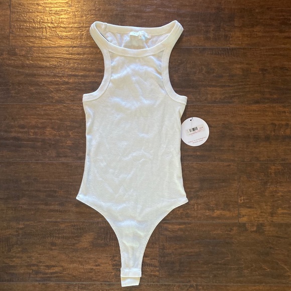 Onesie ribbed high neck tank - Picture 1 of 6